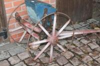 A vintage seed drill