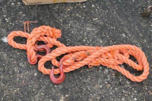 Tow rope.