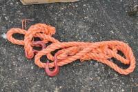 Tow rope.