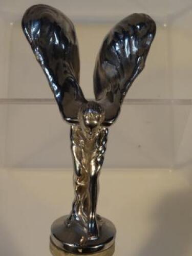 A Rolls Royce Spirit of Ecstasy car mascot