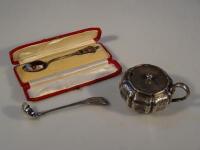 A William IV silver mustard