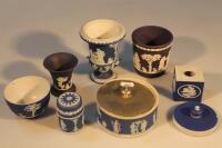 Various items of Wedgwood Jasperware