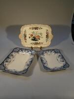 A large Davenport bone china tea tray