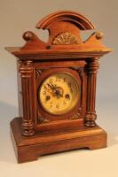 A late 19thC mantel clock