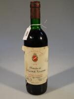 A bottle of Domained Le Grand Versanne 1976.