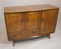 An Ercol elm small sideboard