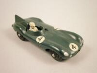 A Crescent Toy Company die-cast D-Type Jaguar