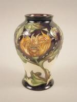 A Moorcroft baluster vase