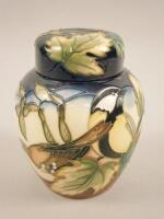 A Moorcroft jar and cover