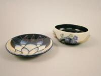 Two items of limited edition Moorcroft