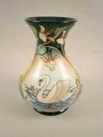 A large Moorcroft vase