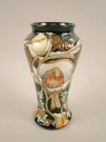 A large limited edition Moorcroft vase