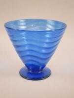 A Whitefriars type flared glass vase