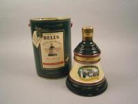 A Bells Commemorative Whisky decanter for Christmas 1990.