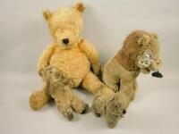 Two early 20thC teddy bears