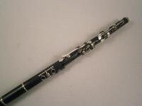 A Siccama rosewood flute by J Hudson