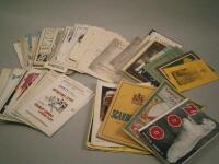 A quantity of theatre related ephemera