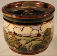 A Royal Doulton tobacco jar