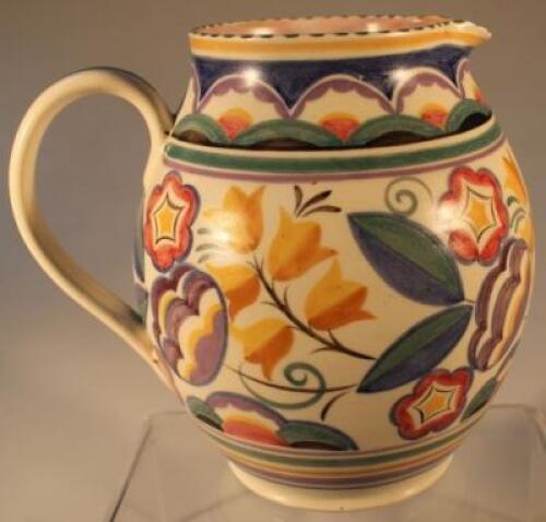 A Poole pottery jug