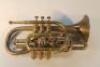 A 19thC brass cornet by J.Higham - 4