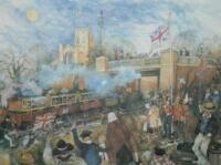 Colin Carr (1929-2002). 150 Year of the Railways