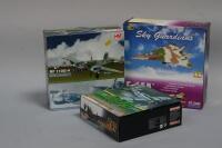 Three diecast aeroplanes