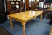 A pine kitchen/dining table