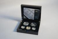 The Royal Mint UK Silver Piedford Set 2010.