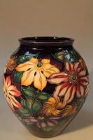 A modern Moorcroft ovoid vase