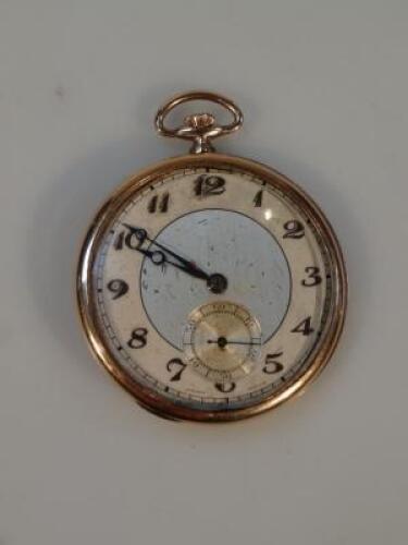 A 9ct gold cased Gentleman's pocket watch