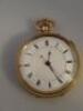 An English Gentleman's gold plated keyless pocket watch