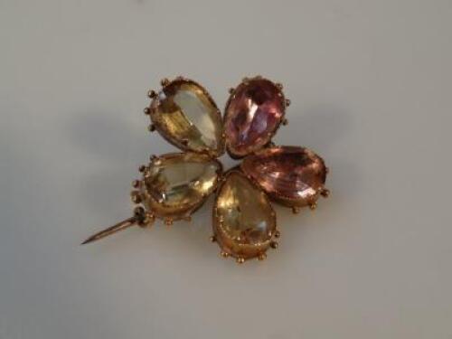 A floral brooch