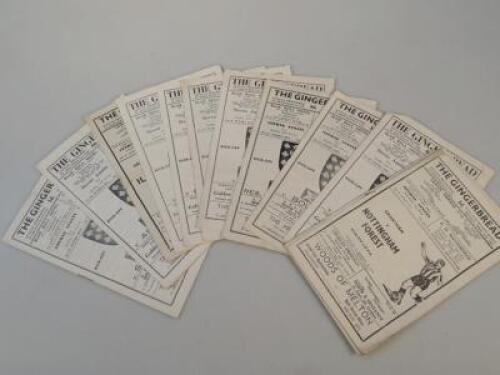 Grantham town football programmes from the 1960's.