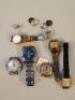 Various ladies and gentleman's wristwatches