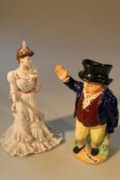 A Coalport figure of Eugenie