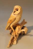 A Border Fine Arts model of a barn owl