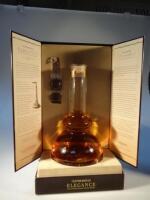 Glenmorangie Elegance single malt 21 year old scotch whisky in a handmade Caithness decanter