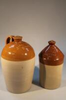 Grantham Interest. A stoneware bottle Johnson Basker & Co