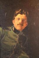 D. Homburg (19th German School). Portrait of a soldier