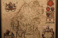 A 17thC map of West Mullen by Johannes Blaue