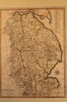 An antiquarian map of Lincolnshire by J Cary