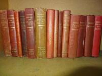 Ten Murrays' travel handbooks and four Baedeker's handbooks (14).