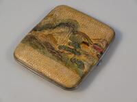 A 20thC Japanese cigarette case