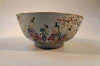 An 18thC Chinese famille rose bowl