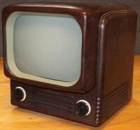 A Bush Type TV 62 Bakelite television