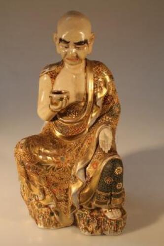 A 20thC Satsuma figure of Buddha