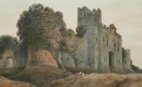 Peter De Wint (1784-1849). Caldicot Castle
