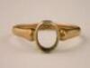 A 9ct gold dress ring