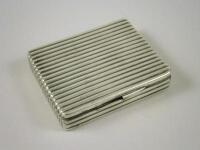 A continental white metal rectangular box and cover