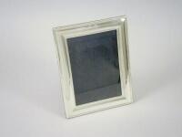 A modern rectangular silver mounted photograph frame